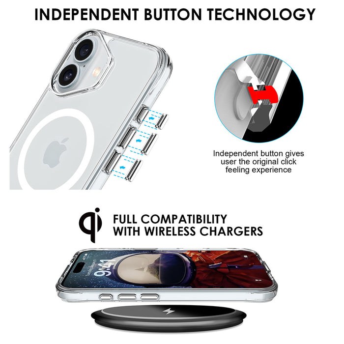 Uolo Soul+ Protective Mag Case for iPhone 16