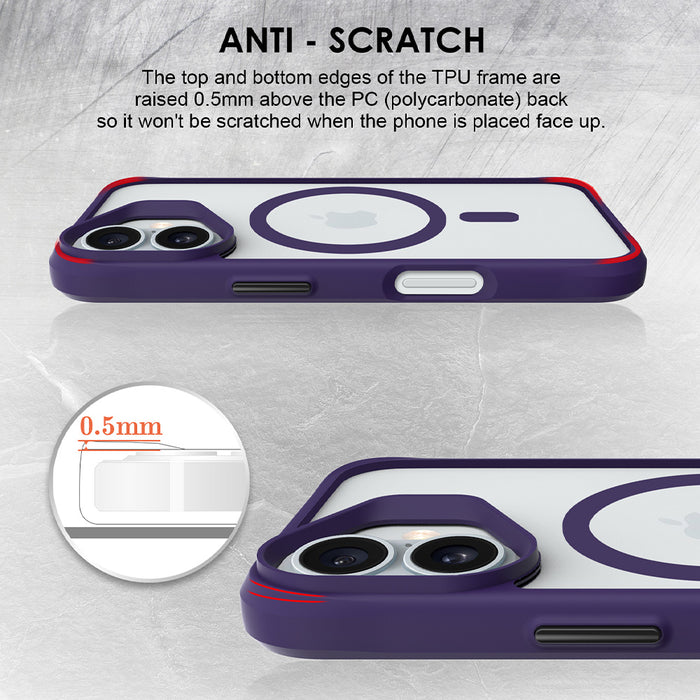 Uolo Soul+ Protective Mag Case for iPhone 16