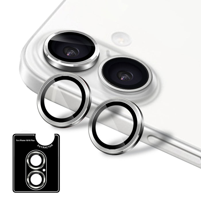 Uolo Shield Camera Lens Glass for iPhone 16/16 Plus